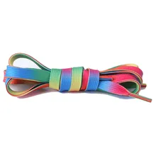 4 цвета шнурки пара классических плоских двойных полых шнурки для кроссовок тканые шнурки 120 см Спортивные Повседневные шнурки