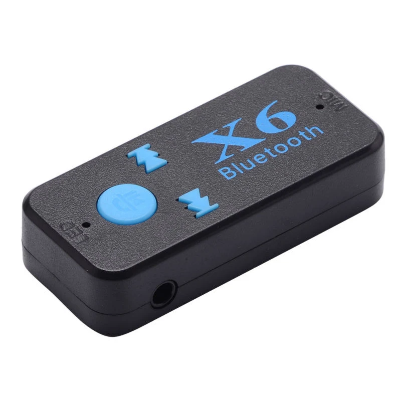 X6 беспроводной Bluetooth 3,5 мм AUX аудио стерео музыка домашний/Автомобильный приемник USB адаптер