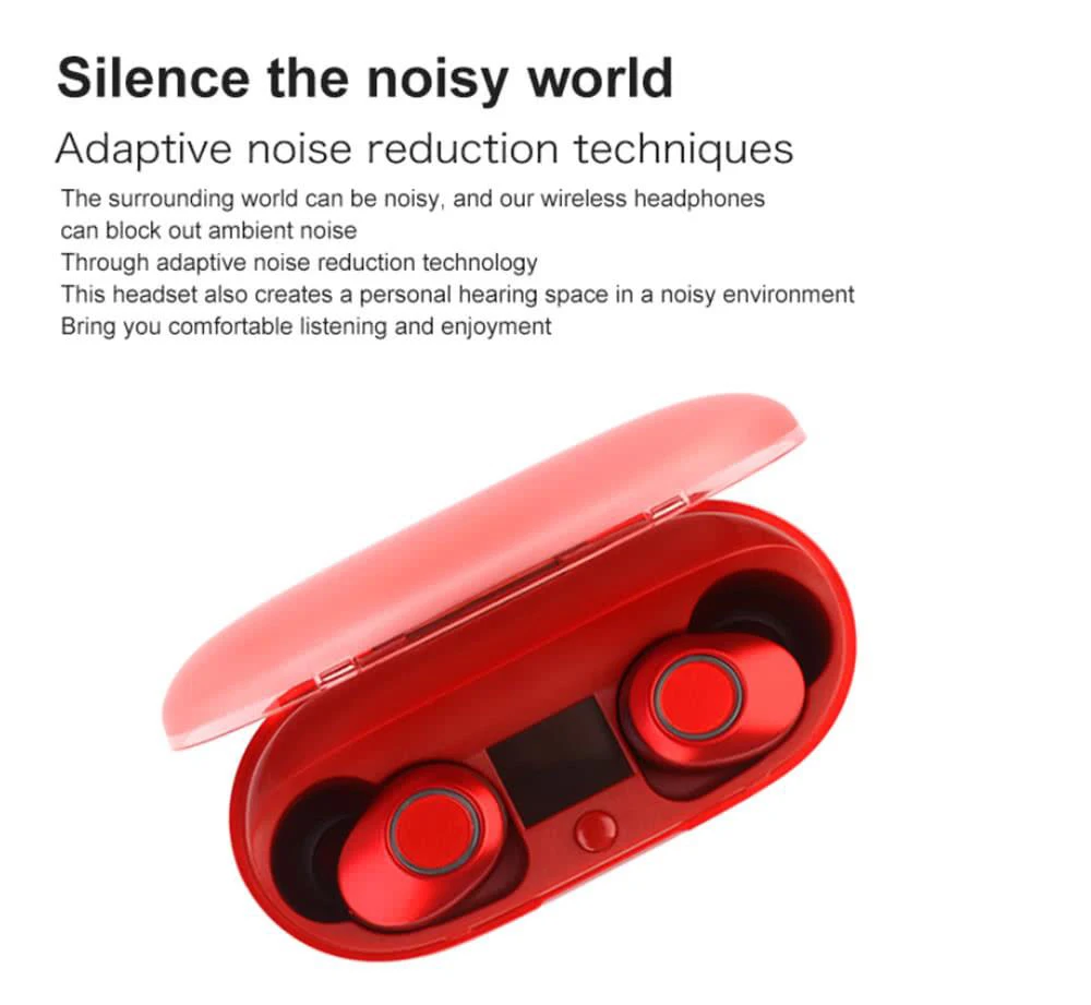 Vorke T3 TWS наушники Bluetooth 5,0 водонепроницаемые наушники мини беспроводные наушники HIFI 3D стерео с микрофоном для всех смартфонов