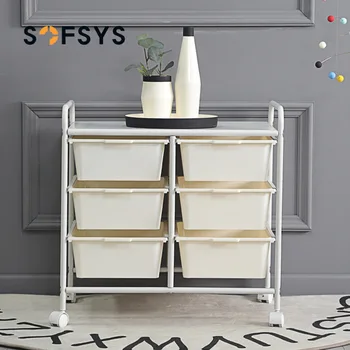 

New Mobile Drawer Toy Storage Cabinet Plastic Children Wardrobe Baby Locker Baby Clothes Sorting Cabinet Storage Box Organizer
