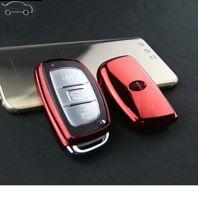 Горячая Распродажа ТПУ чехол для автомобильного ключа Hyundai автомобильный