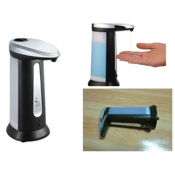 

Brand New Automatic Liquid Soap Dispenser Smart Sensor Touchless Dispenser ABS Electroplated Sanitizer Bathroom Soap Dispenser
