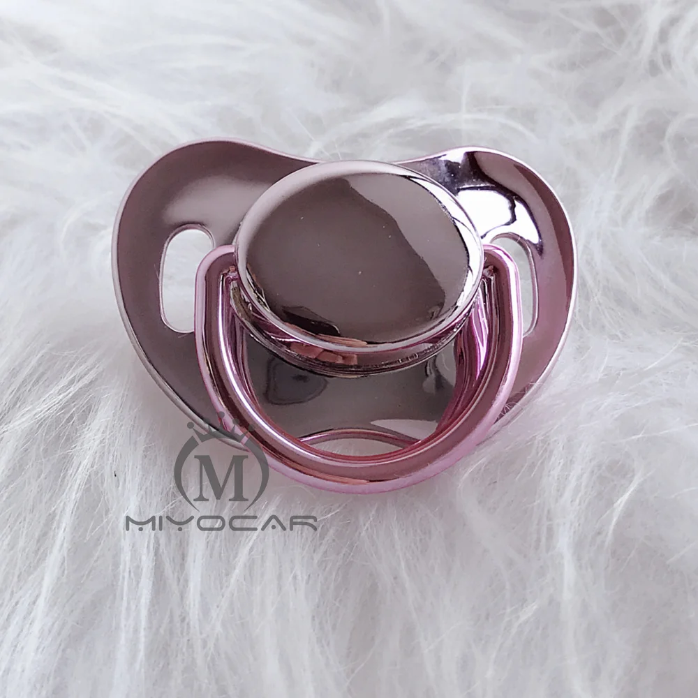 Hot Sale Pacifiers Dummy Bling 4-Gold-Colors Bpa-Free MIYOCAR P11 3-Size-Choose SGS Pass Food-Grade kblOjxrB0