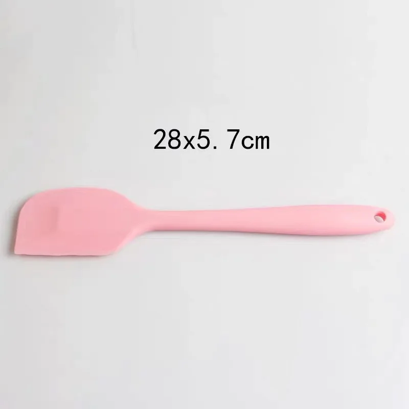 Large scraper Pastry and pastry accessories cake with spatula silicone spatula baking pastry cream scraper Cream scraper kitchen supplies - Цвет: Large scraper