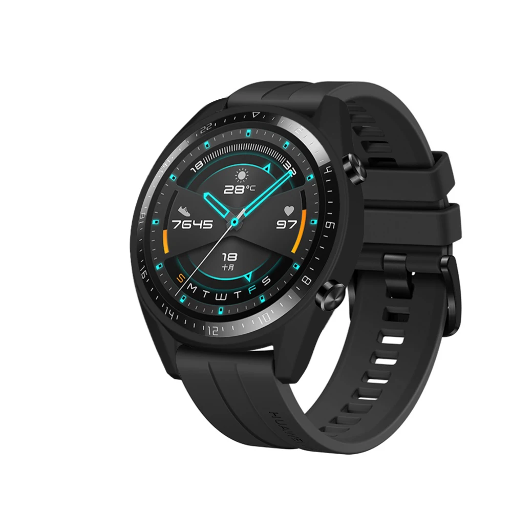 Чехол для смарт часов для huawei Watch GT/GT2 46 мм ТПУ Мягкий защитный чехол для huawei GT/GT2 все вокруг часы оболочки аксессуары