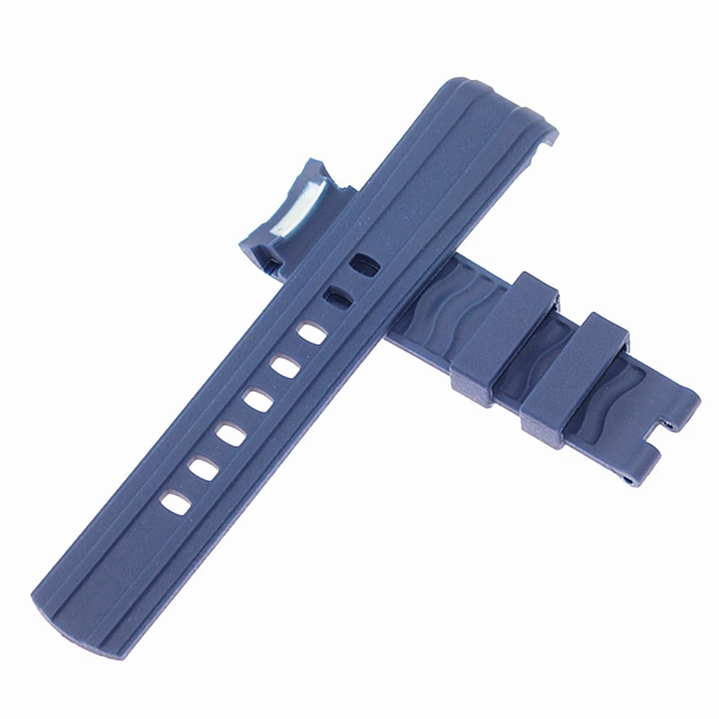 20mm strap bracelet belt for new SEAMASTER 300 m diving watch 42mm watch rubber bands blue black sports 007