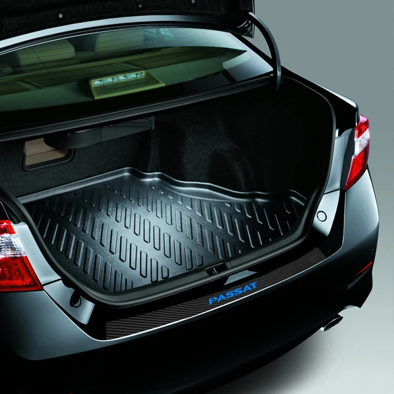 Автомобильный багажник задний бампер скретч бар для Volkswagen Passat автомобильные аксессуары из искусственной кожи крышка защита колодка для отделки