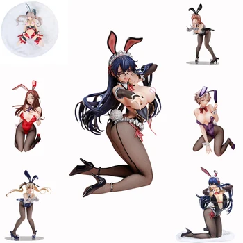 

35cm Native BINDing soft bunny girl Sexy girls Action Figure japanese Anime PVC adult Action Figures toys Anime figures Toy Gift