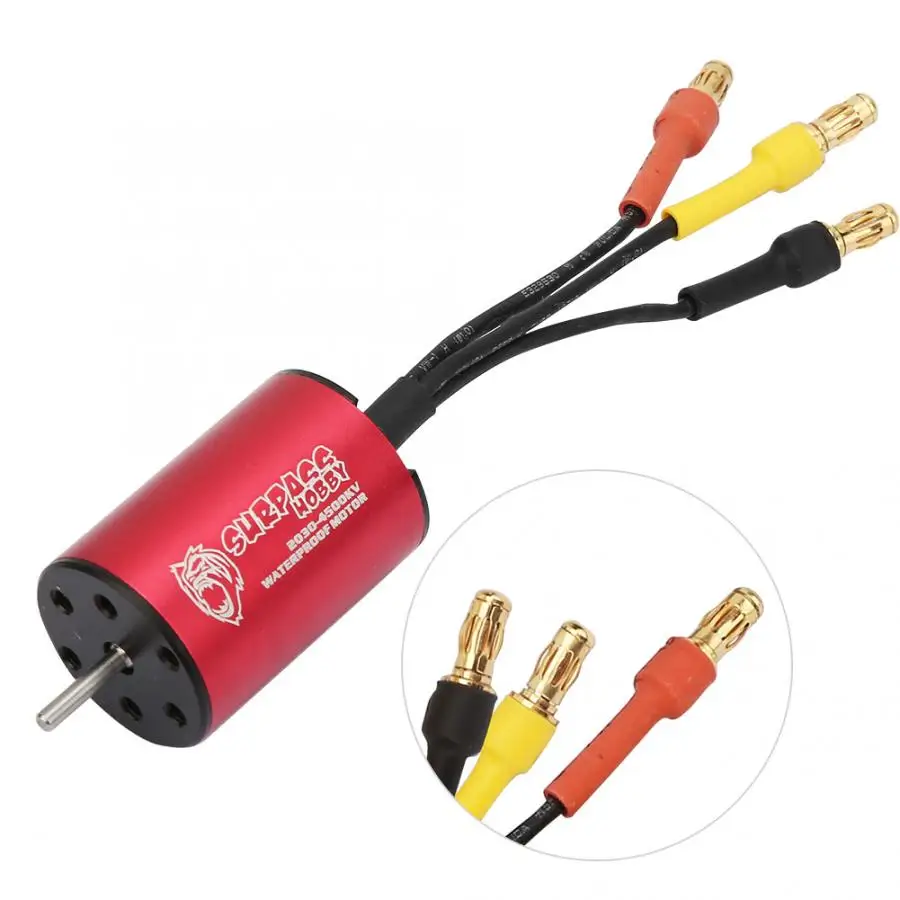 

Hot 3200KV 4500KV 5800KV 25A/35A RC Car Waterproof Brushless Motor + Brushless Speed Controller ESC Set For 1/18 1/16 RC Model C