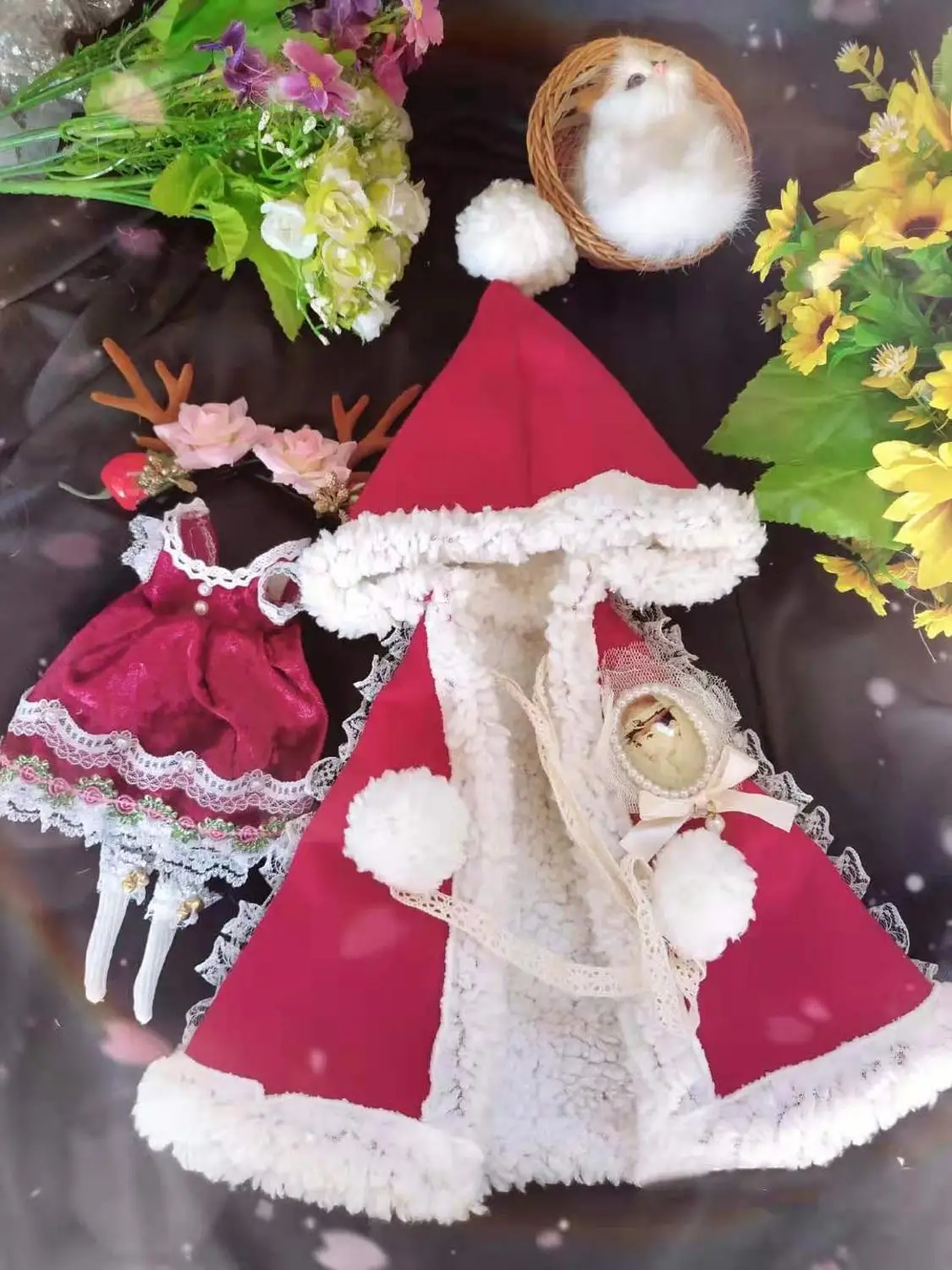 Blyth куклы модный костюм Рождественский костюм для Licca, Azone