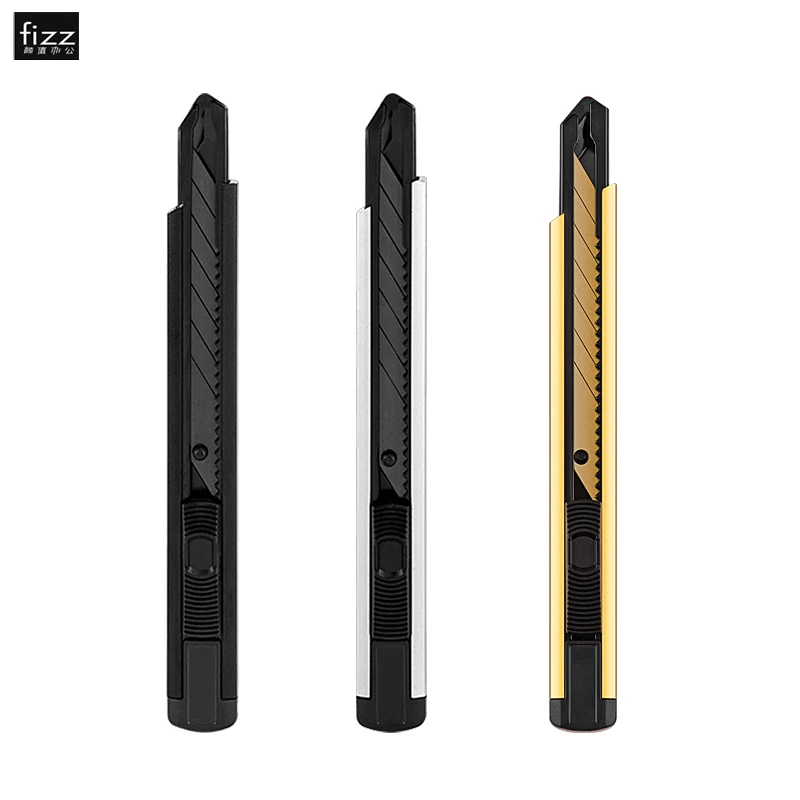 Xiaomi-cuchillo de aleación de aluminio Fizz, hoja de acero de alto carbono, diseño de bloqueo automático, ángulo afilado con cortador de cuchillas de rotura