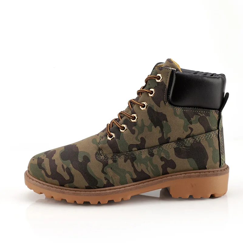 koovan men boots 2021 new Martin boots PU leather men's shoes high top more leisure autumn boots wholesale