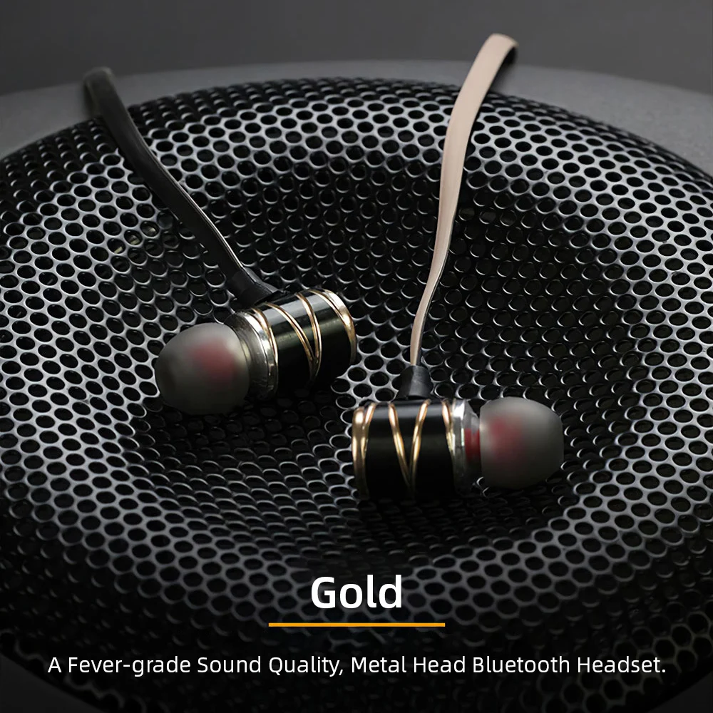 Wireless Earphone Bluetooth V4 1 Headsets Hanging Neck Sports In Ear Music Earbuds For iPhone Samsung M20 Xiaomi Redmi6 Stereo