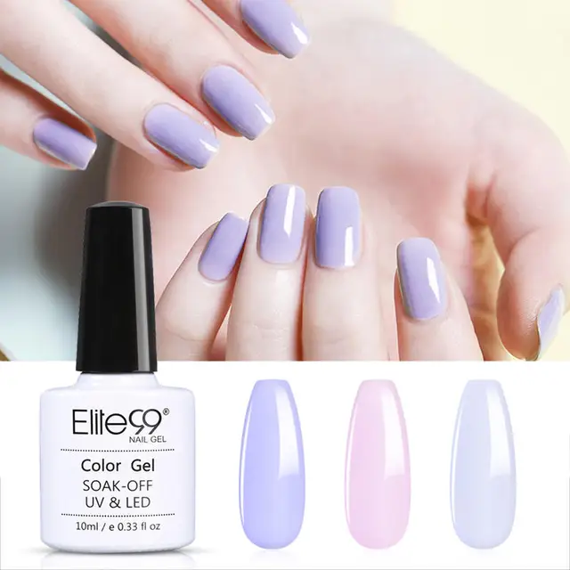 Elite99 3 teile/los 10ml Gel Nagellack Set Soak Off UV LED Hybrid Lack Sommer Farben Gel Polish Nagel kunst Maniküre Set