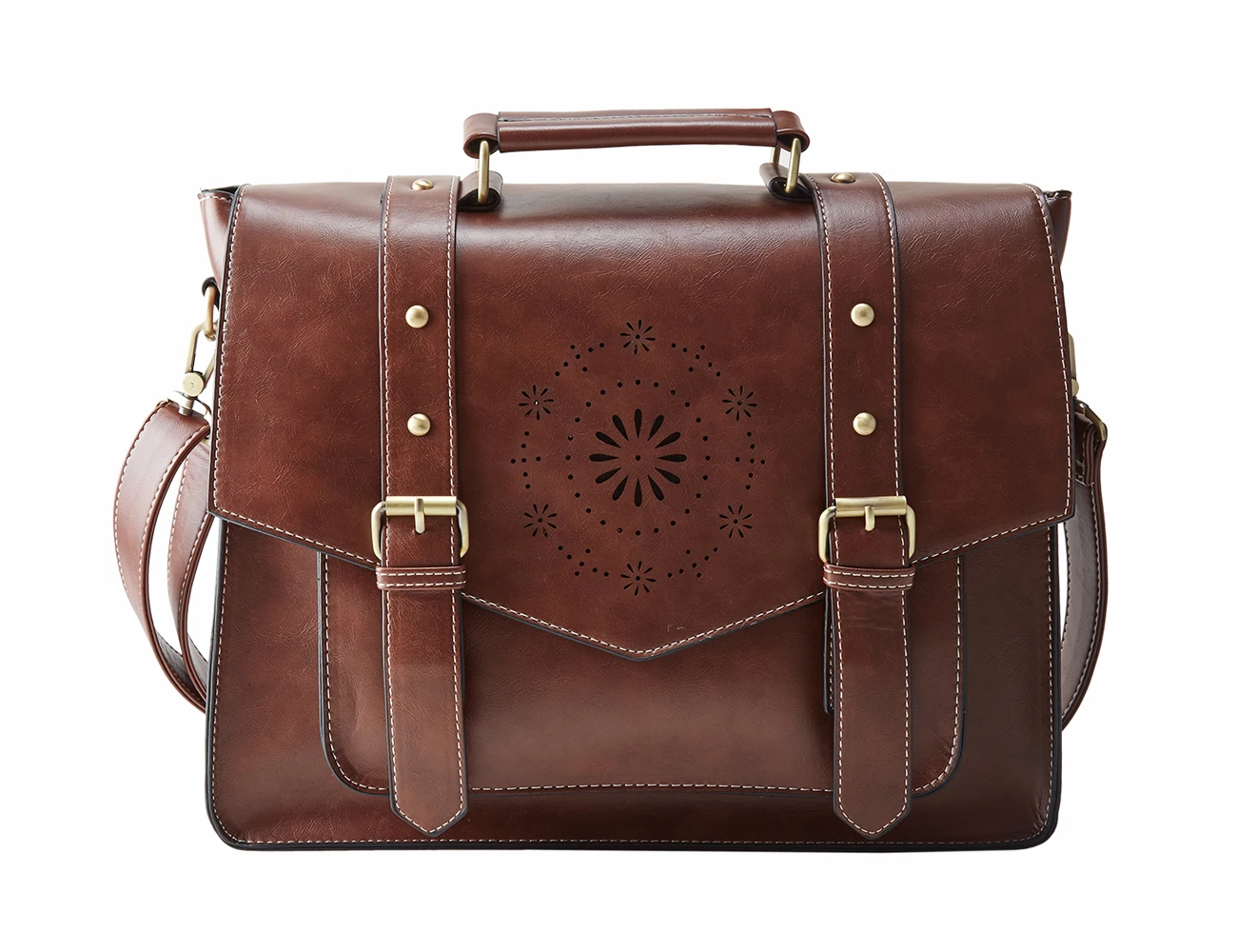 ECOSUSI, новинка, 14 дюймов, сумка-мессенджер для ноутбука, для женщин, известный дизайнер, женские сумки в ретро стиле, сумка через плечо, новинка