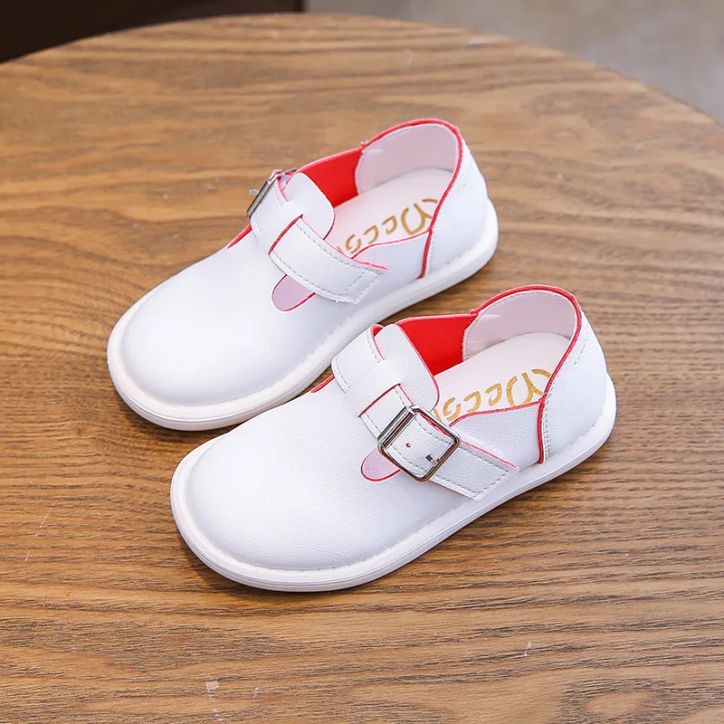 AFDSWG ботинки детские для девочек kids shoes кроссовки детские для мальчиков кроссовки мальчик ботинки детские осень детские кроссовки для мальчиков детские кеды кросовки детские для девочек осенняя обувь - Цвет: White