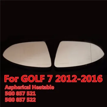 

I For VW GOLF 7 MK7 5G1 BA5 2012-2016 Car Heating ERSATZGLAS SPIEGELGLAS Side Mirror Glass 1 SET 5G0 857 521 5G0 857 522