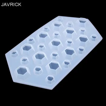

Diamond Gem Ice Cube Tray Mould Clear Mold Silicone DIY Maker Freeze Handmade