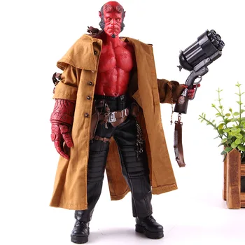 

Hot Toys Hellboy II 2 The Golden Army Hellboy Figure PVC Movie Action Figures Collectible Model Toy Doll