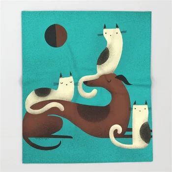 

GREYHOUND PERCH Blanket Funny Printed Soft Boy Girl Baby Coral Fleece Blankets Muti-size Spring Warm Sofa Bed Sheets