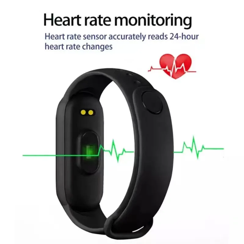 New M6 Band Smart Watch Men Women Smartwatch Heart Rate Sports Fitness Tracking Bracelet Apple Xiaomi Mi Smartband Watches Smart Watch