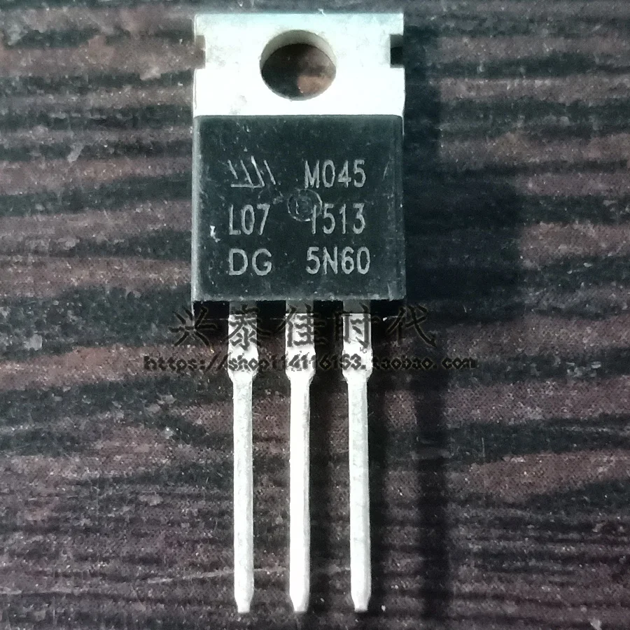 

Original 5PCS/ DG5N60 5N60 5A/600V TO-220