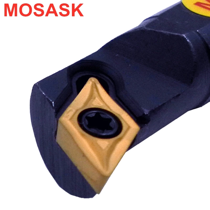 Mocask SDQCR держатели обработки твердосплавные вставки S08K-SDQCR07 бурение бар токарный станок с ЧПУ внутреннее отверстие токарные инструменты