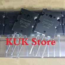 Real Original 100% NEW 2SA1943 2SC5200 A1943 C5200 TO-3PL 5Pair = 2SA1943 5PCS + 2SC5200 5PCS 5pcs 100% new original it8718f s hxs