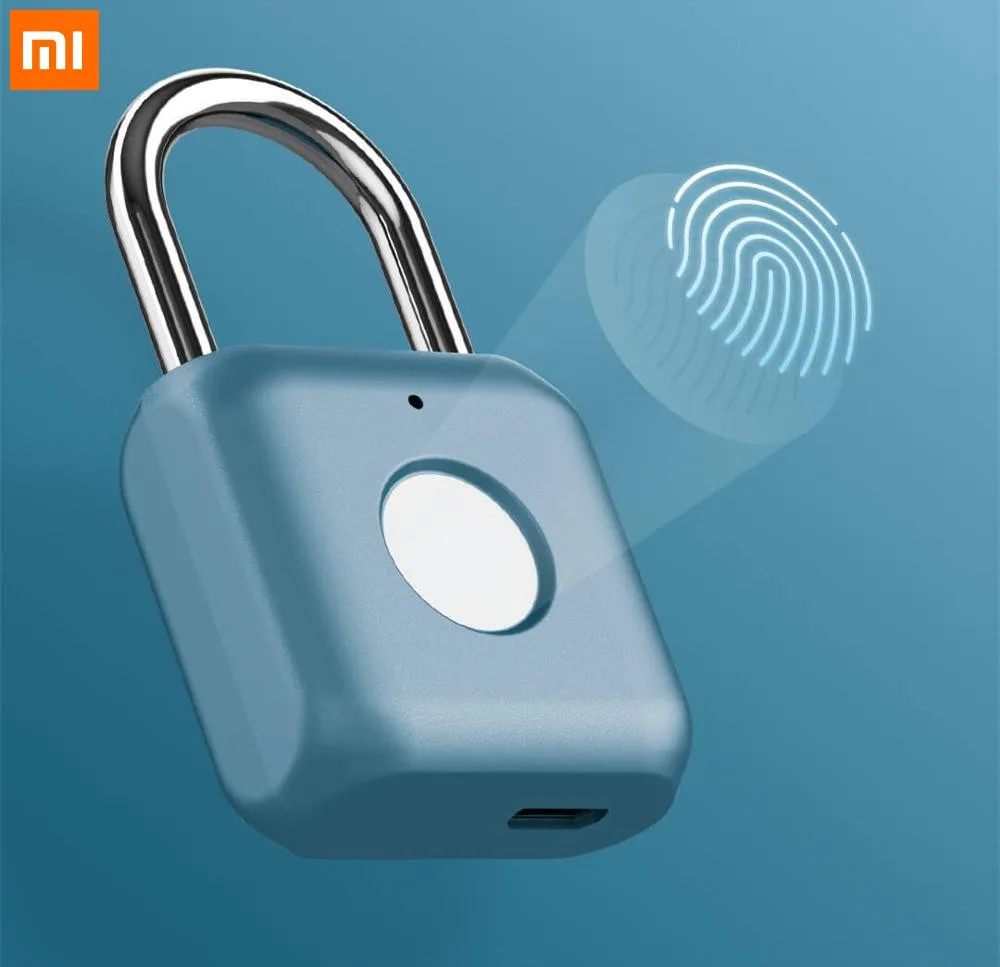 Xiaomi Mijia YD Умный Замок работающий по отпечатку пальца навесной замок Kitty Hardcore