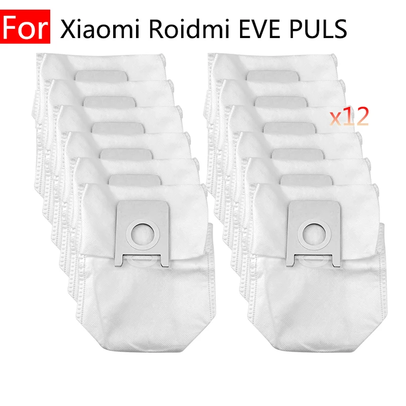 

Запасные части для Xiaomi Mi Roidmi Eve Puls, мешок для пыли, мешок для мусора, домашние аксессуары, робот-пылесос Xaomi