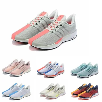 

2019 New Zoom Pegasus Turbo 36 Barely Grey Hot Punch Black White Shoes Chaussures Men Women React 87 Zoom X 35 Trainers