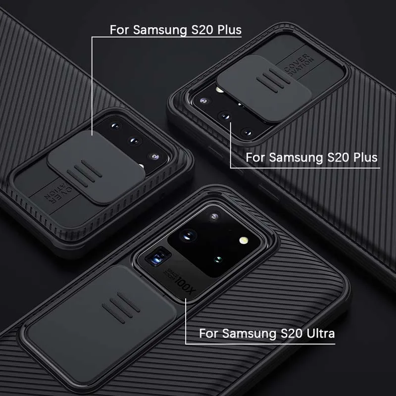 For Samsung Galaxy S20 Case Nillkin CamShield Pro Rubberized TPU Case with Slide Cover for Samsung S20+ for Samsung S20 Ultra For Samsung Galaxy S20 Case Nillkin CamShield Pro Rubberized TPU Case with Slide Cover for Samsung S20+ for Samsung S20 Ultra