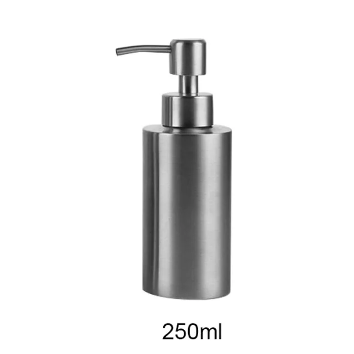 1 Pcs Liquid Soap Dispenser Tool Bathroom Shower Pump Lotion Bottle 250ml/350ml/550ml Optional 304 Stainless Steel FPing