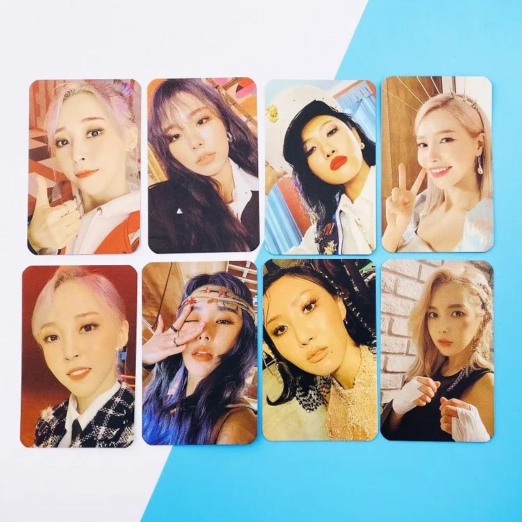 4 шт./компл. Kpop MAMAMOO Фотокарта HD высококачественные фотокарты для коллекции