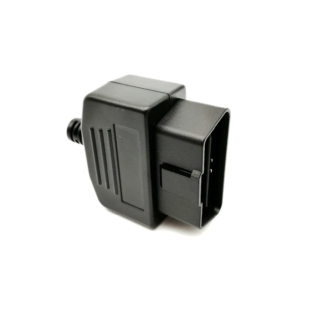 50 шт./лот OBD2 16Pin разъем OBD штекер 180 градусов передача OBD2 адаптер автомобильные аксессуары инструмент