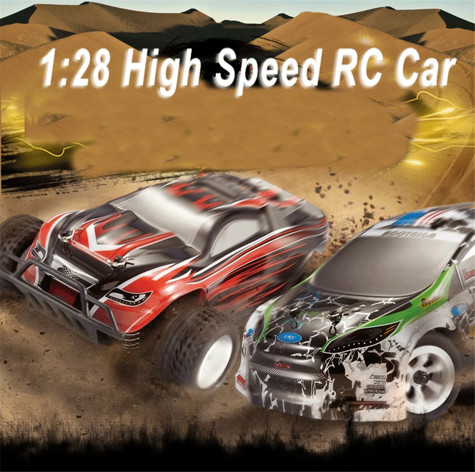 WLtoys 2,4G 4WD 30 км/ч 1/28 RTR версия высокая скорость RC грузовик радио дистанционное управление Монстр Дрифт автомобиль K969 K979 K989 K999 P929 P939