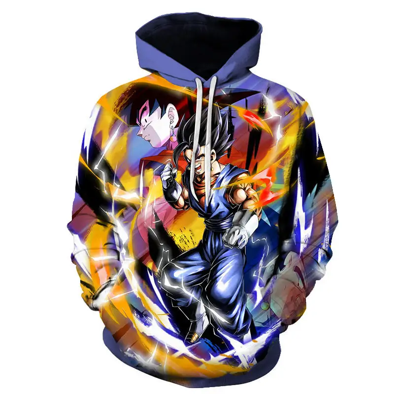 Дизайн, худи с принтом power DBZ dragon ball Z wukong 3D Outone, Мужской пуловер, лидер продаж, толстовки, модные топы, одежда - Цвет: WNT215