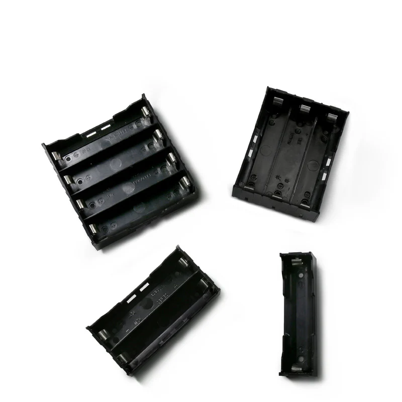 

18650 Power Bank Cases 1X 2X 3X 4X 18650 Battery Holder Storage Box Case 1 2 3 4 Slot Batteries Container With Hard Pin Series