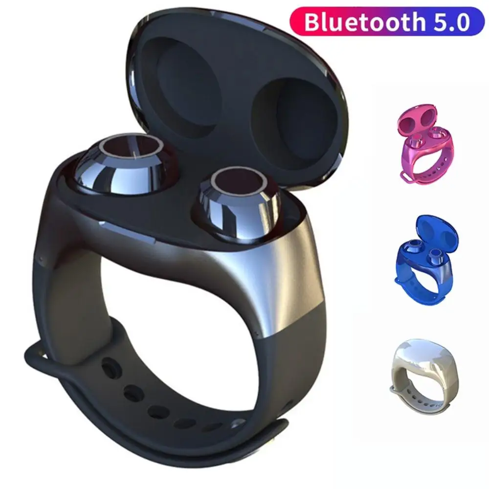 EastVita HM50 беспроводные TWS Bluetooth наушники портативные наручные умные сенсорные
