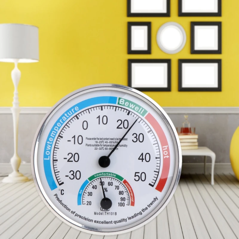 

Household Analog Thermometer Hygrometer Temperature Humidity Monitor Meter Gauge X4YD