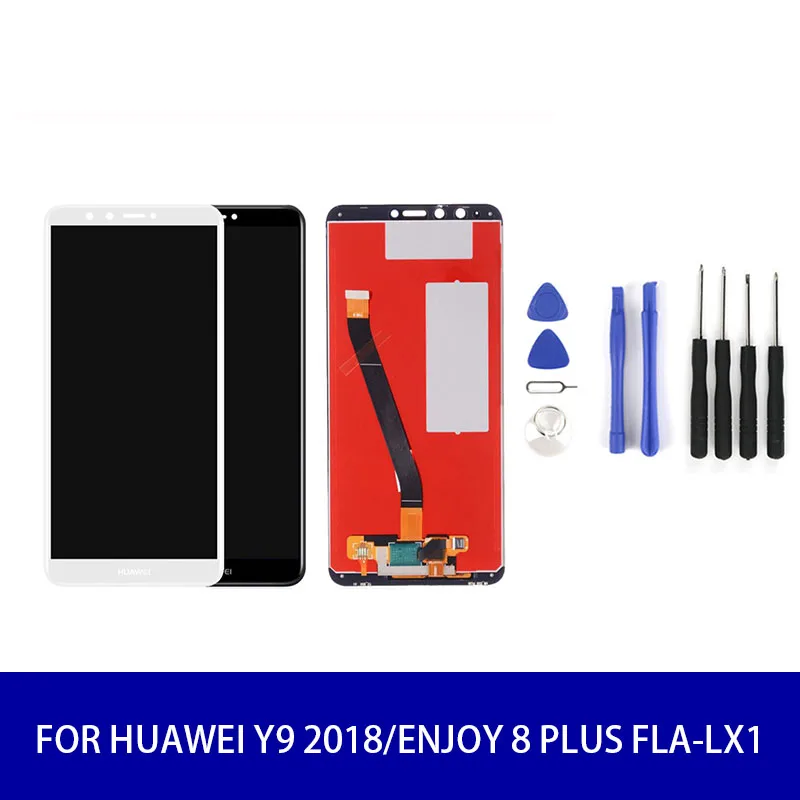 

Original quality LCD For Huawei Y9 2018/Enjoy 8 PLUS FLA-LX1 Display Touch Screen Panel Digitizer Assembly Screen