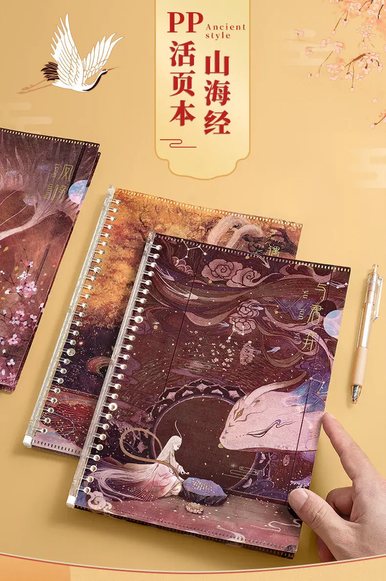 Livro de Esboço Loose-leaf Caderno Notebook Destacável Mão Conta Grade Livro Título Errado Simples Super Grosso b5 1 Cheap Cadernos
