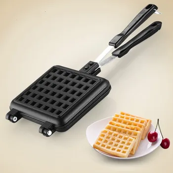 

Non-Stick Waffles Maker Mold Portable Iron Machine Household Kitchen Gas Pan Bubble Egg Cake Oven Breakfast Machine cake maker