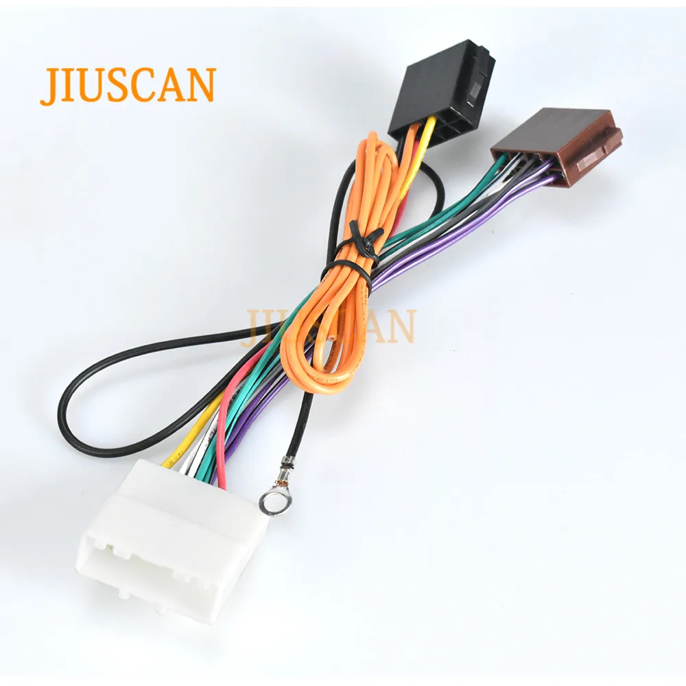 JIUSCAN 12-036 ISO радио для NISSAN для SUBARU(выберите модели) для OPEL Movano проводка f-жгут провода кабель штекер Адаптер стерео