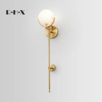 

Bedside Lamp Light Luxurious Full Copper Modern Chinese Style Hotel Restaurant A Living Room Pure Copper Cloud Shek Pik Lamp