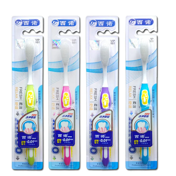 

Sinoe Toothbrush Wholesale 881 Fine Slice Soft Bristle Couples Toothbrush Manufacturers Direct Selling Genuine Product Daily Use