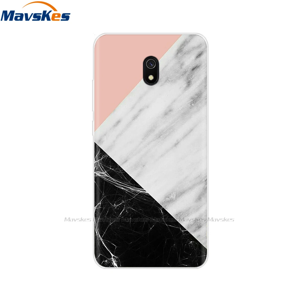 5 Для Xiaomi Redmi 8A силиконовый прозрачный Футляр задняя крышка чехол для телефона для Xiomi Redmi 8 мягкий чехол 8A Redmi8 чехлы с принтом - Цвет: 5