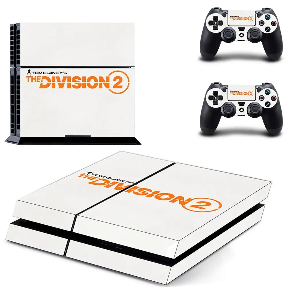 GYTM1485 The Division 2 PS4 sticker s Play station 4 наклейки кожи наклейки для playstation 4 PS4 консоли и контроллера Скины Виниловые - Цвет: GYTM1485