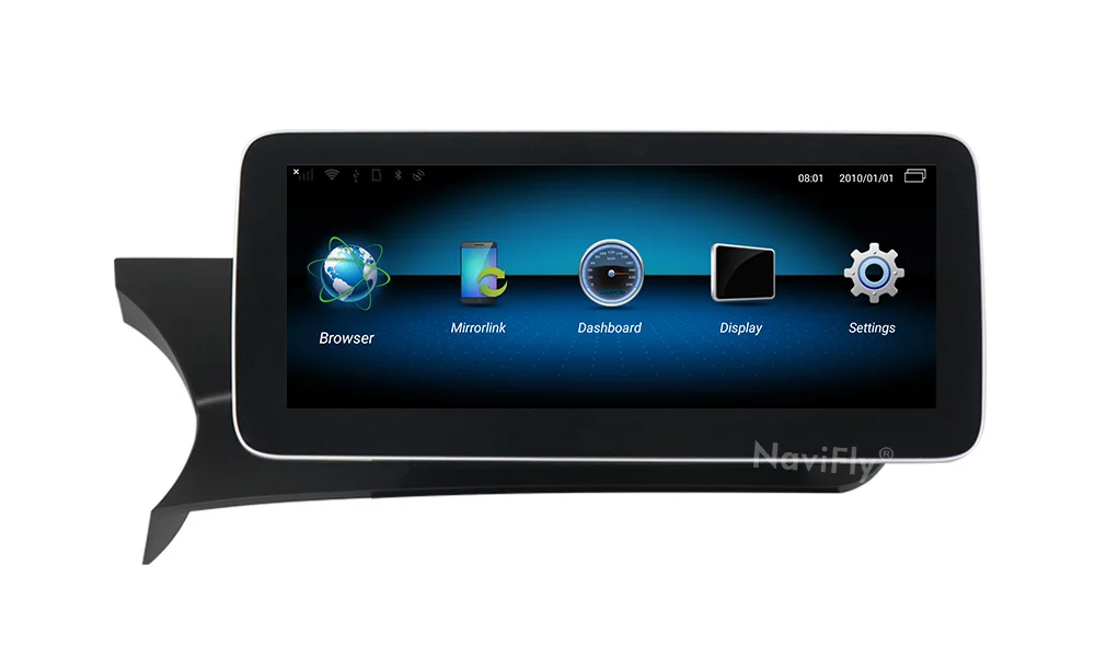 NaviFly Android 9,0 автомобильный DVD мультимедиа для Mercedes Benz C Class W204 2008-2013 Авто gps Navi плеер с ips wifi 4G LTE BT