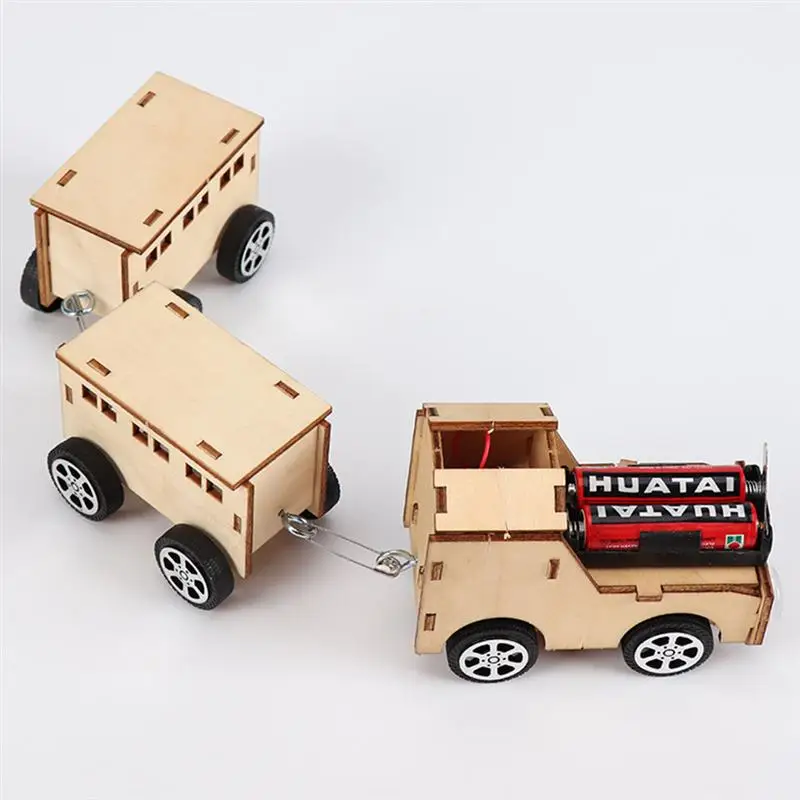 Сборная игрушка DIY Модель RC Поезда Премиум креативный простой образовательный Забавный ручной работы 3D головоломка игрушка поезд для детей